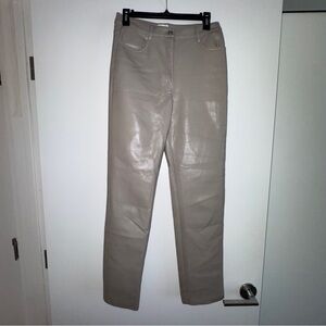 ARITZA - Wilfred - The Melina Pant - High-waisted Vegan Leather pants - Size 6
